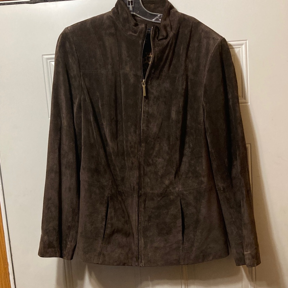 Jones New York Suede Jacket XL